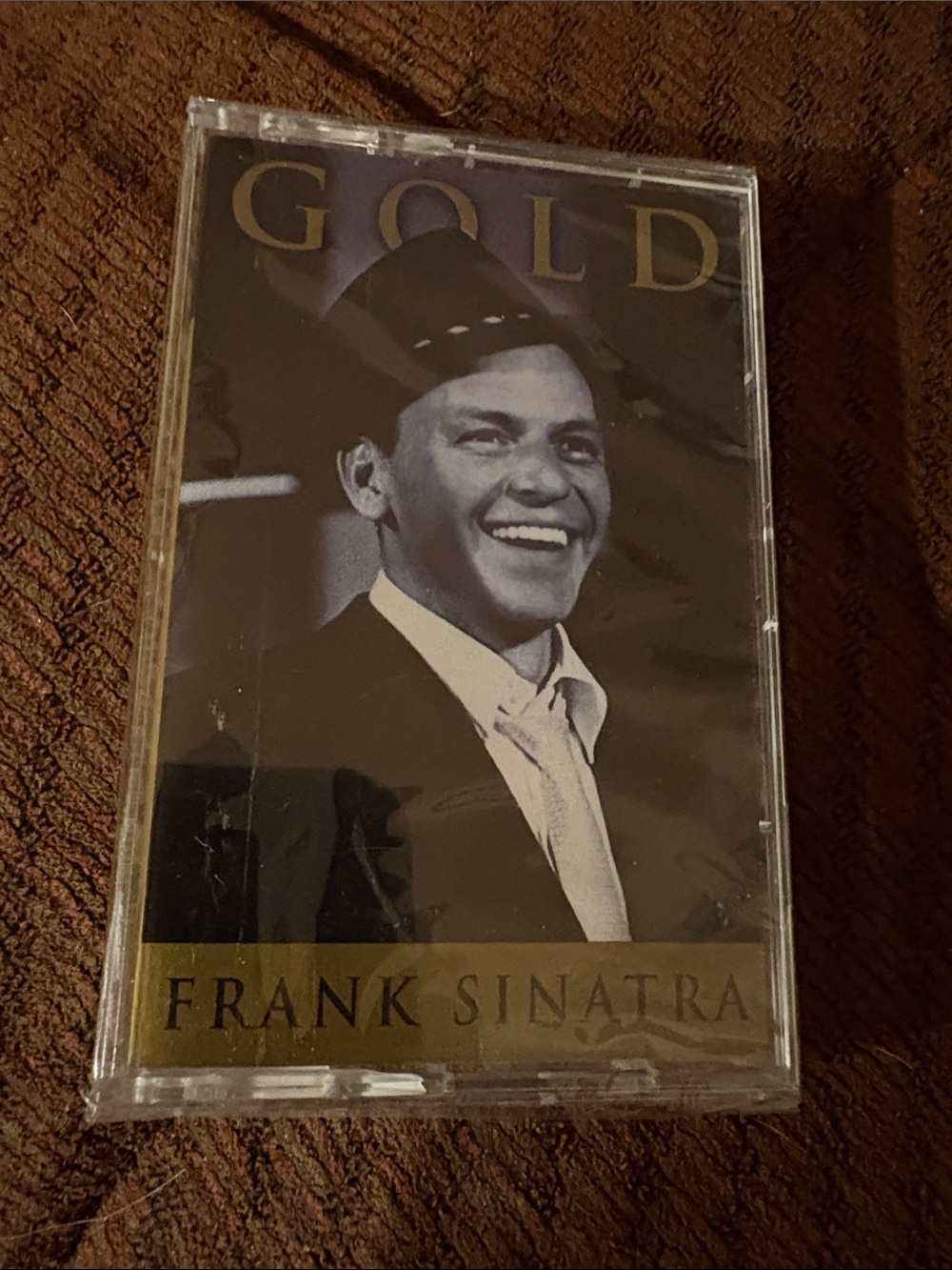 Frank Sinatra Gold Cassette — Black & Gold Cover